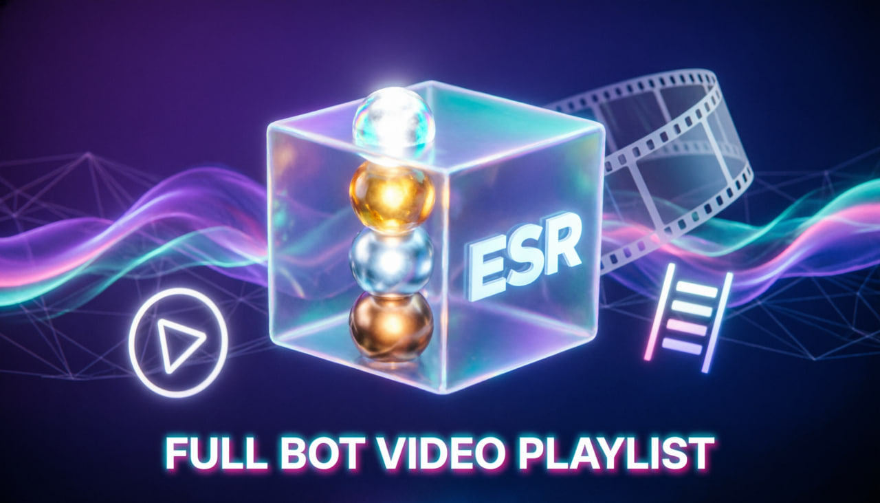 🎥 ESR Assistant — Full Discord Bot Video Playlist