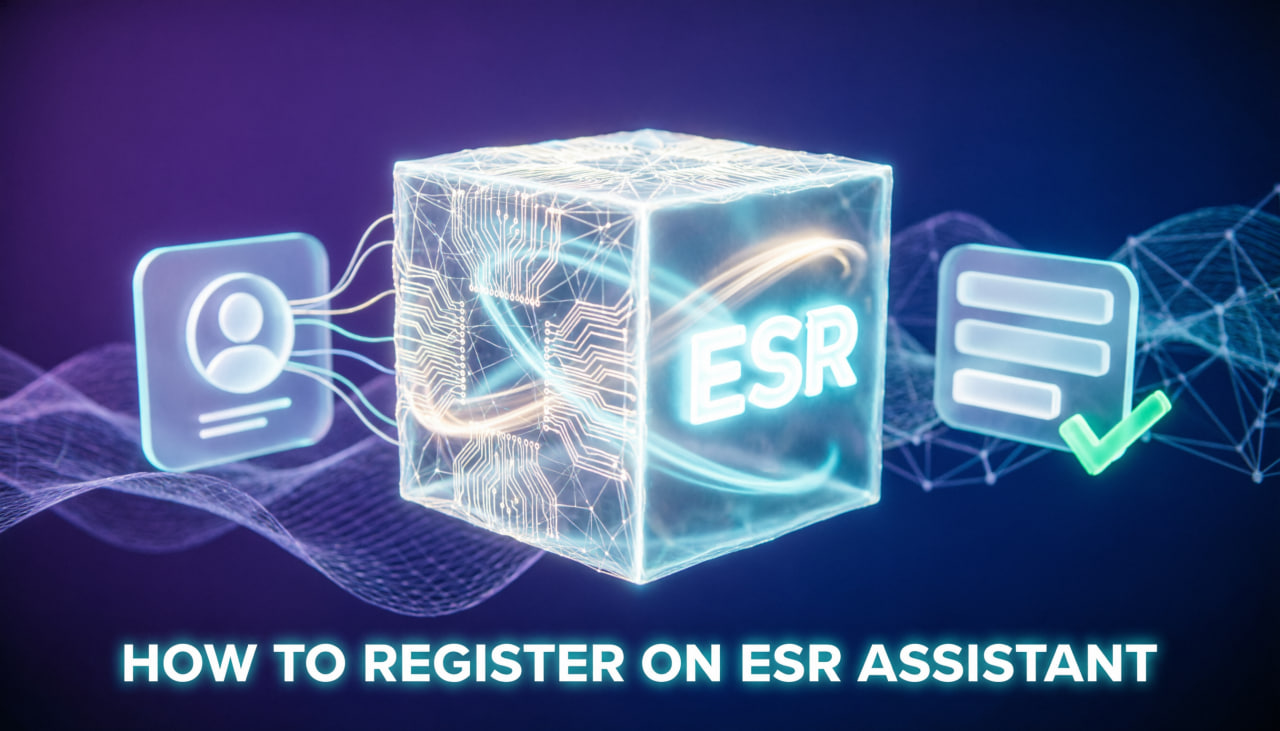 🎥 How to register on ESR Assistant website