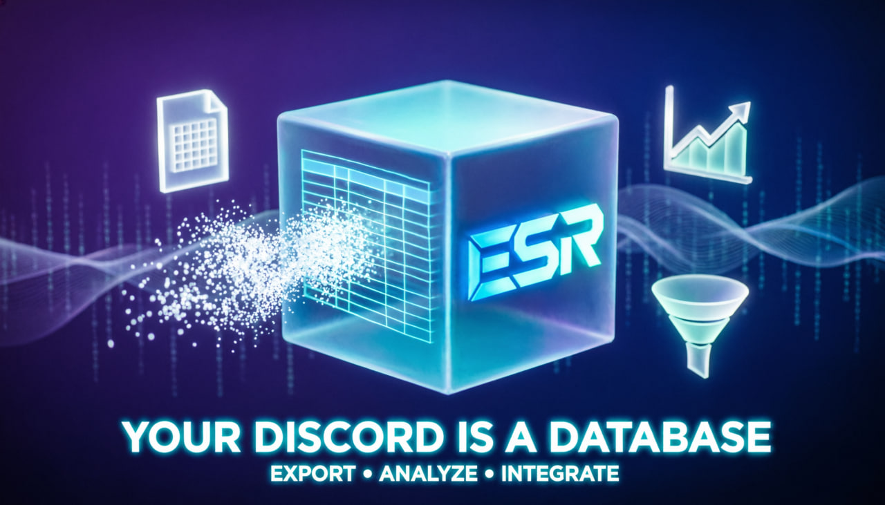 🎮 Your Discord isn't just a chat. It's a database