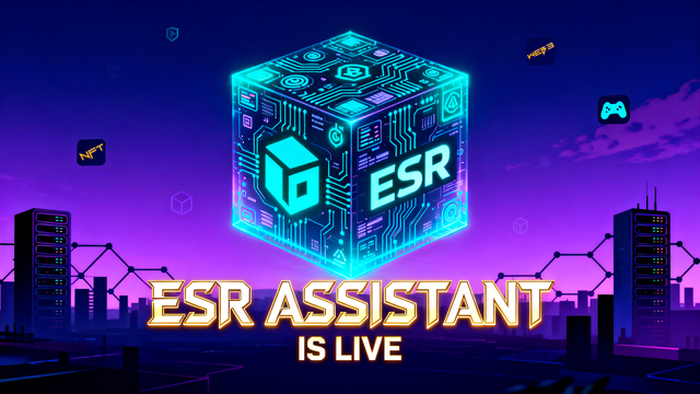 ✨ ESR Assistant is live — automation built for Web3 startups, NFT collectives, GameDev, and Memeprojects on Discord